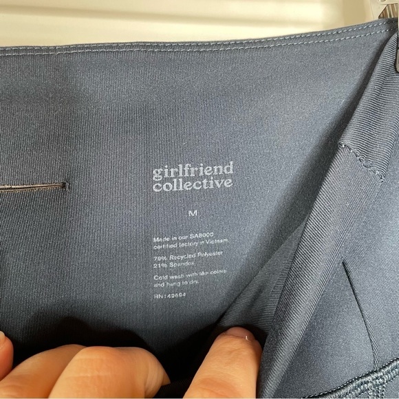 Girlfriend Collective Midnight Compression High Rise Leggings Size Medium - Picture 5 of 6